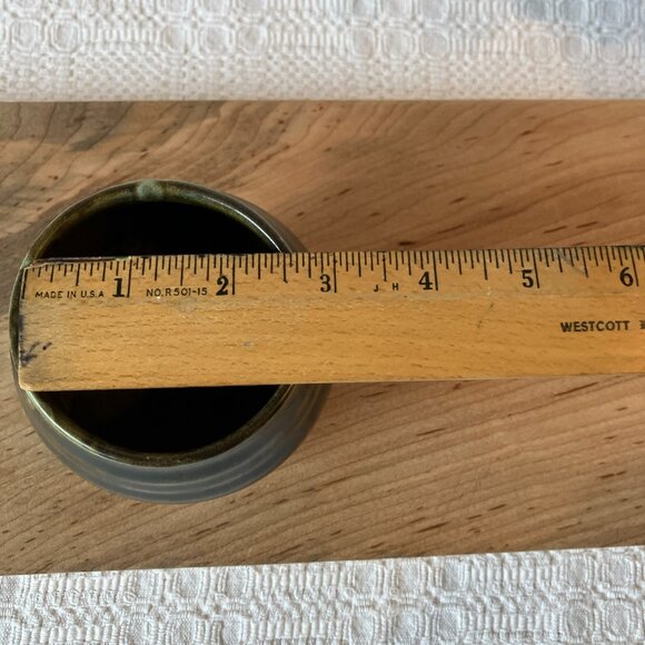 Asian Clay Pot 3 1/4" Matte Glaze - Picture 6 of 7